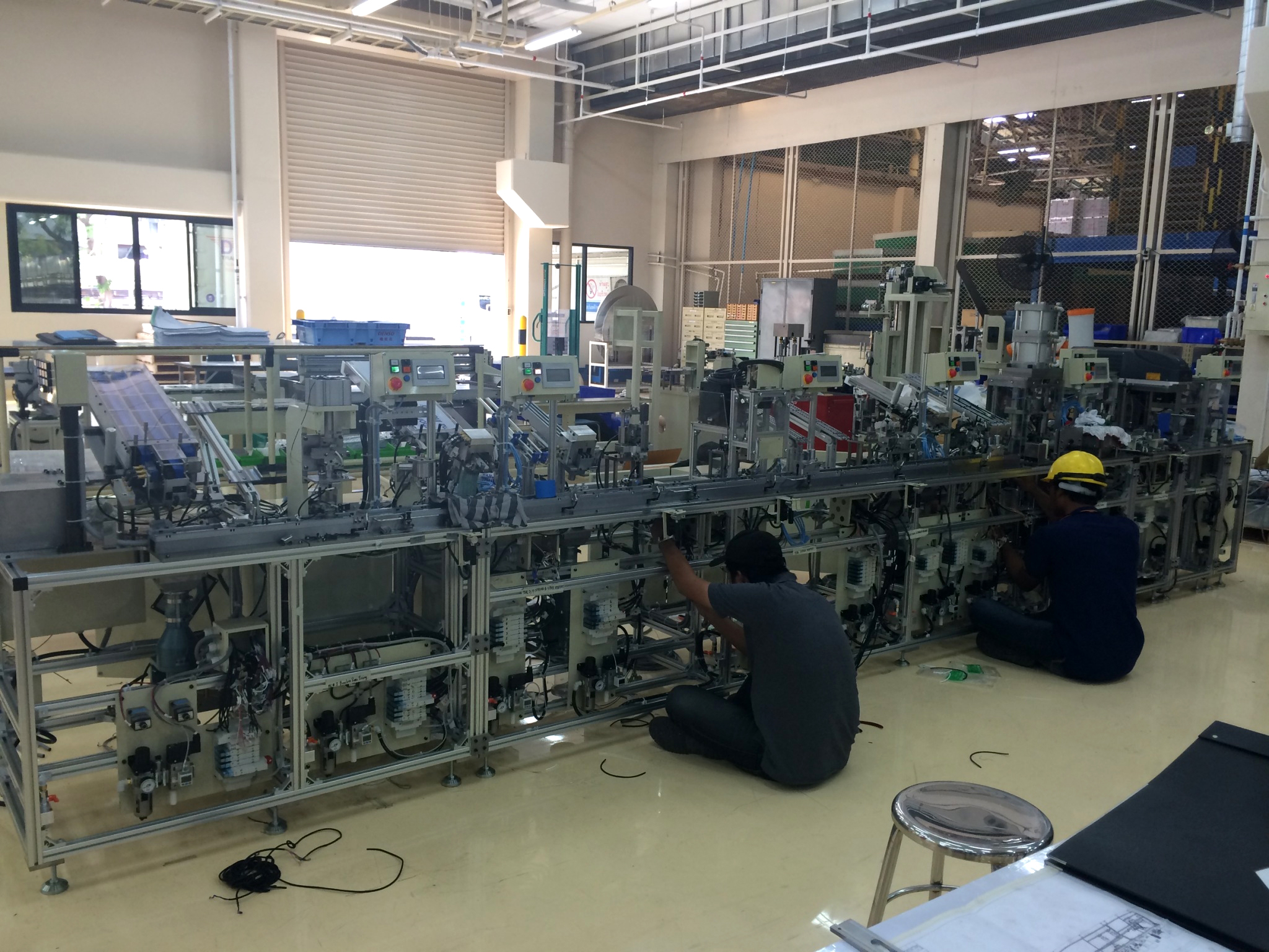 Part Assembling Line OCV Assembling Line